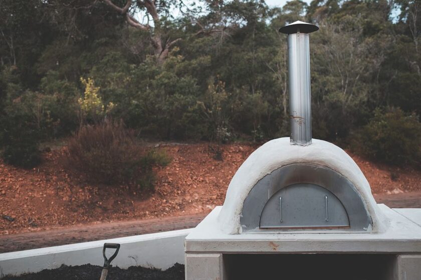 Four à pizza extérieur à gaz